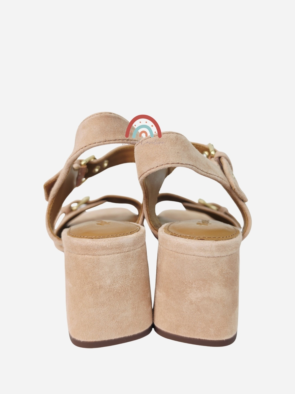 New! Madewell The Neeka Ankle-Strap Heeled Sandal in Suede Warm Umber 8 - Picture 8 of 15
